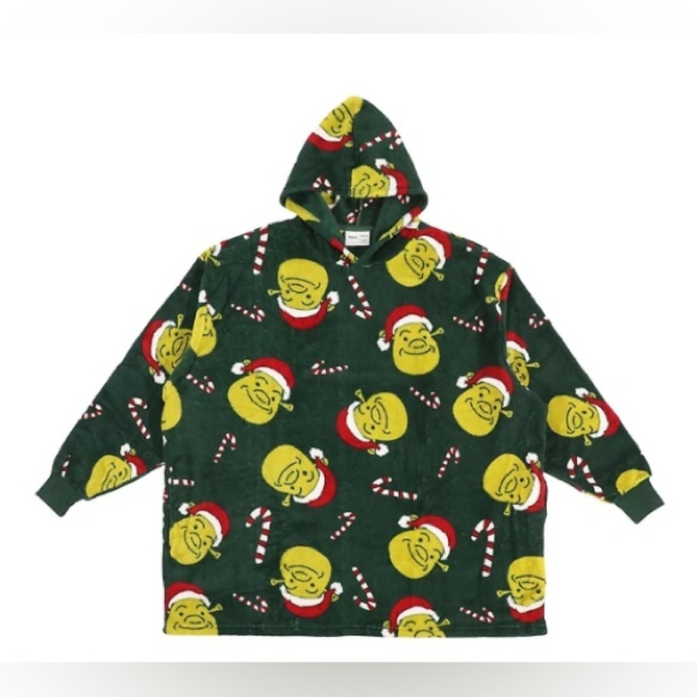Christmas shrek the movie oversized hoodie NEW NWT unisex up to 195 lb & 5’11”